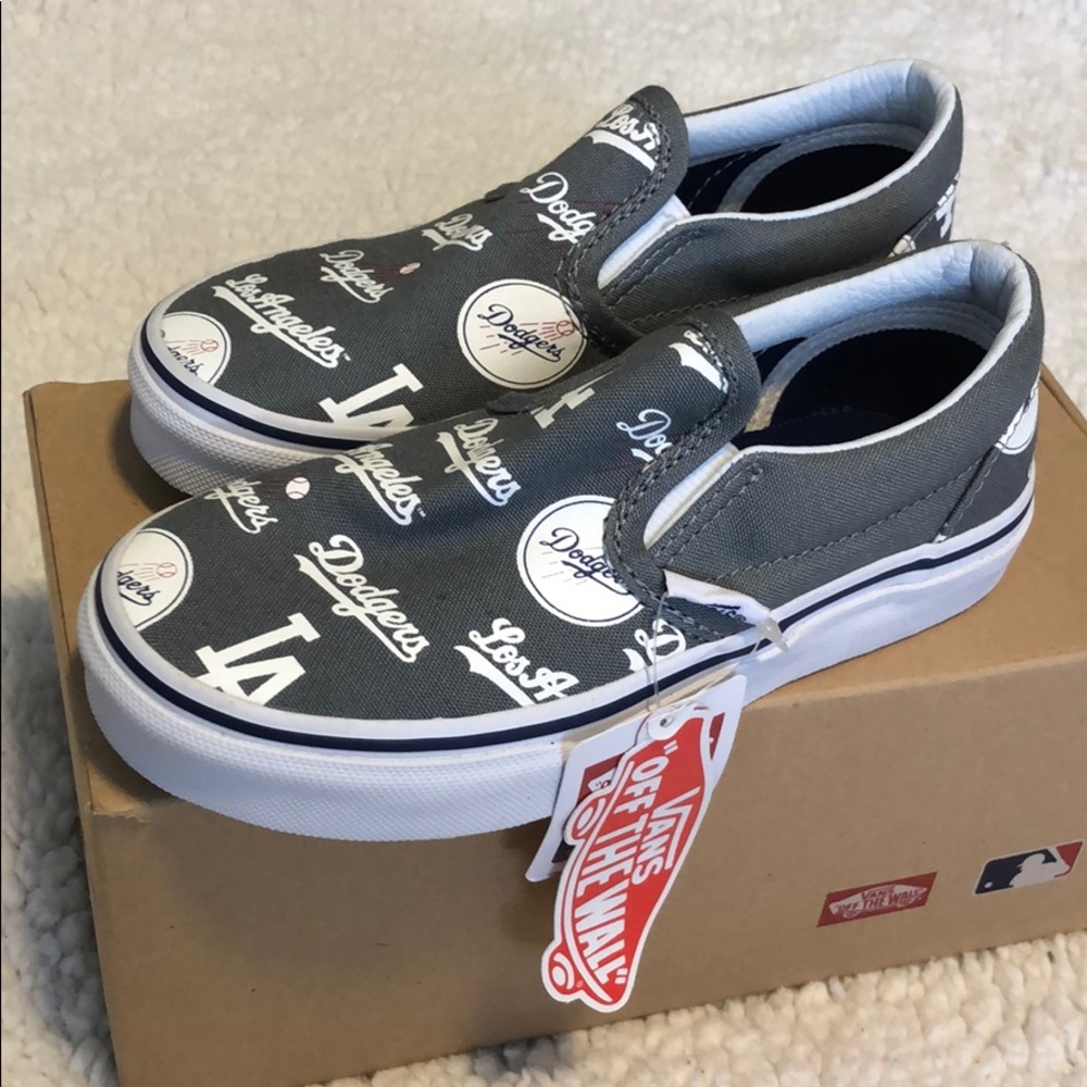 Kids dodgers vans